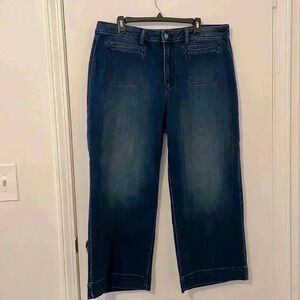 Sonoma Wide Leg Crop Jeans 18